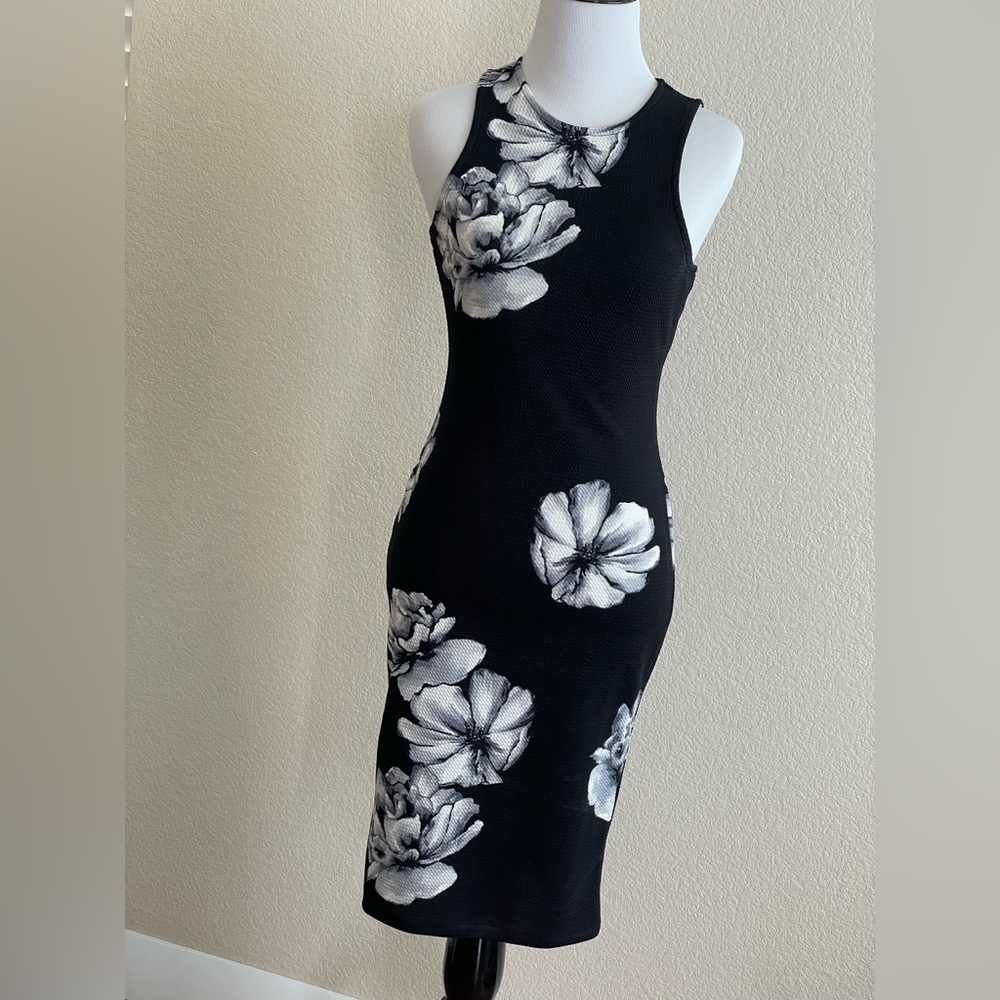 Floral midi dress
